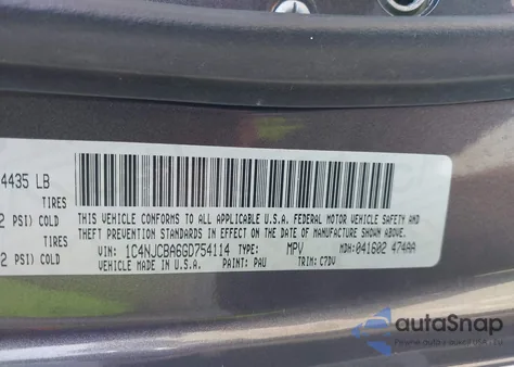 2016 Jeep Compass Sport z USA, uszkodzony, nr VIN 1C4NJCBA6GD754114